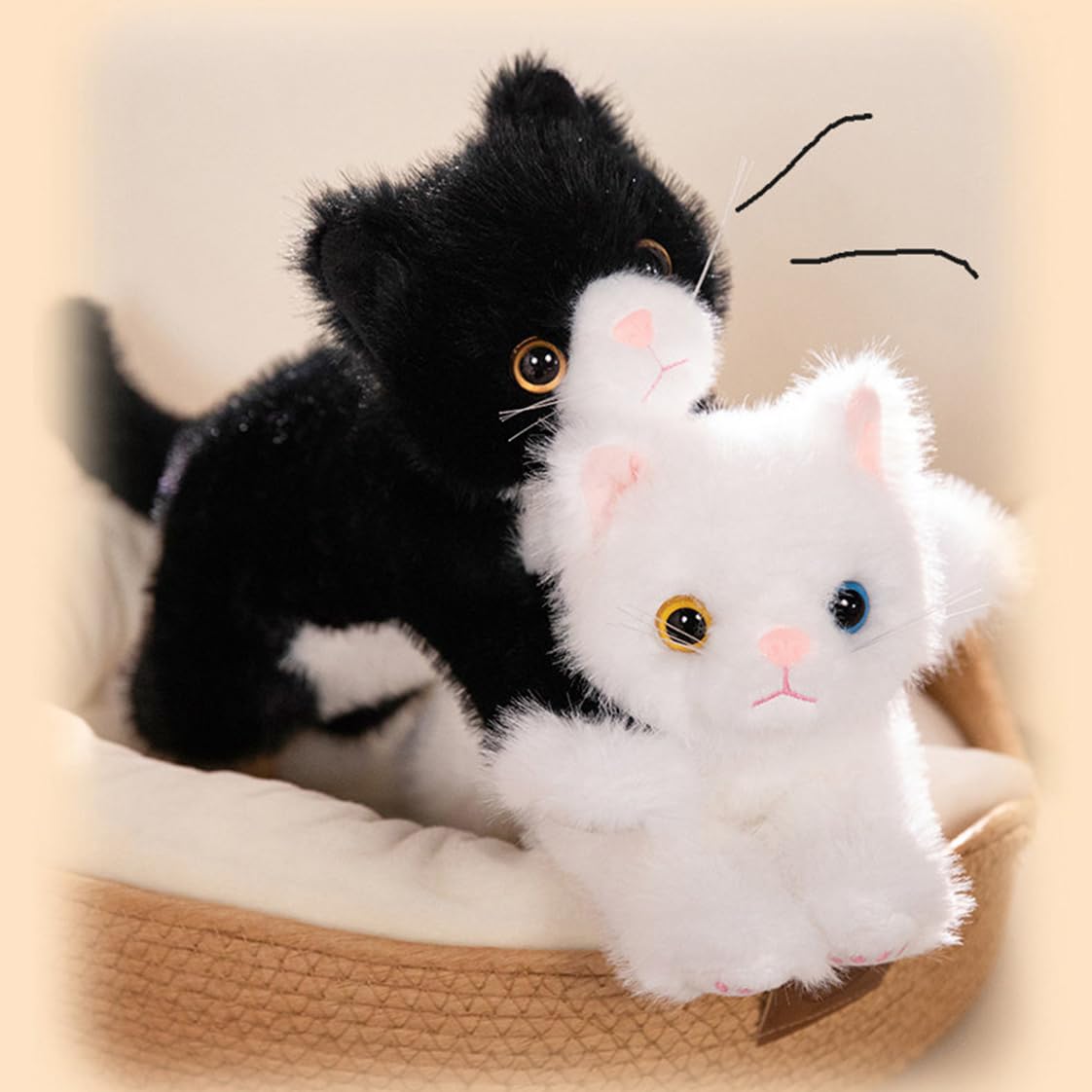 Amazon.co.jp: 茶トラ 三毛猫 ぬいぐるみ おもちゃ 動物 やさしい